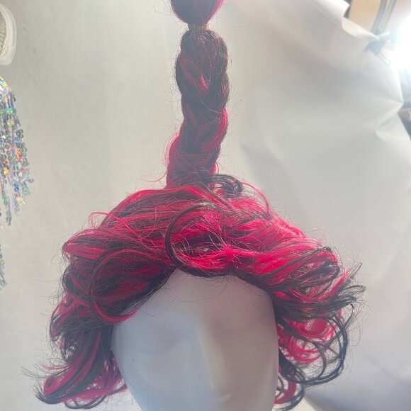 Hocus Pocus Mary Sanderson Wig Halloween Purple Wig OS - Picture 2 of 5